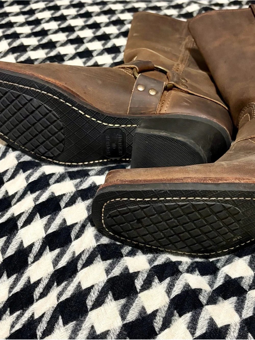 Frye Leather 12R Harness Boot - Picture 5 of 7
